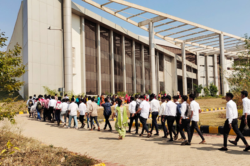 Dharwad Cohort 1 & 2 visit to IIT Dharwad campus.